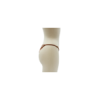 String taupe en dentelle avec bijou cœur doré 